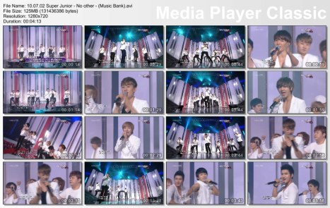 10.07.02 Super Junior - No other - (Music Bank)