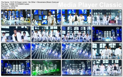 10.07.24 Super Junior - No Other + Bonamana (Music Core)